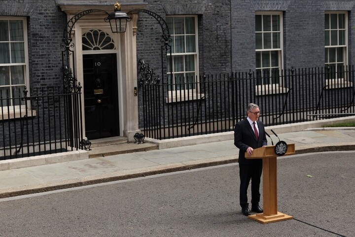 Fotó: AFP/Adrian Dennis Lemondott Keir Starmer