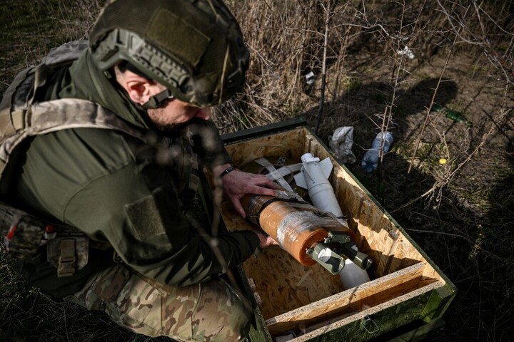 Fotó: NurPhoto via AFP/Dmytro Smolienko Bemutatták az új ukrán irányított légibombát