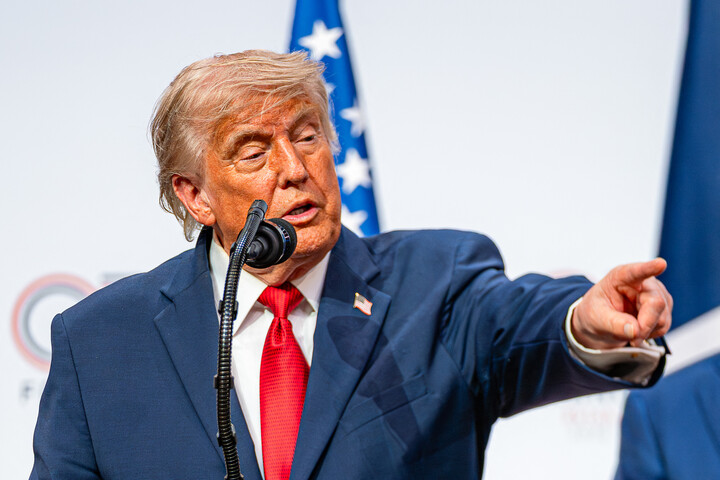 Fotó: Hans Lucas via AFP/Marco Goncalves Trump: Azt teszem, amit kell, ha Teherán rosszul viselkedik