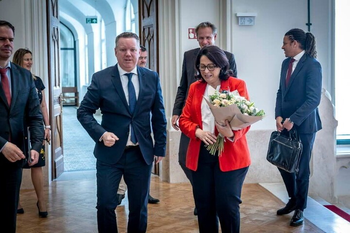 Fotó: Facebook/Pósfai Gábor Fontos egyeztetésen vett részt Pósfai Gábor