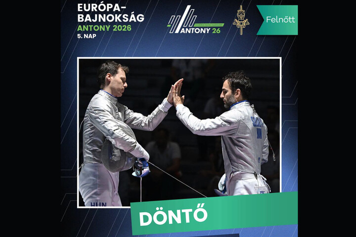 Fotó: Facebook/Hungarian Fencing Federation/Magyar Vívó Szövetség Az olaszok elleni sikerrel döntős a férfi kardcsapat