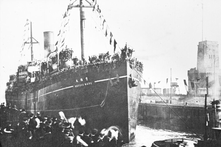 Fotó: wikimedia.org/Bundesarchiv 1944-ben több mint 1000 szövetséges hadifoglyot süllyesztettek el egy „pokolhajón”