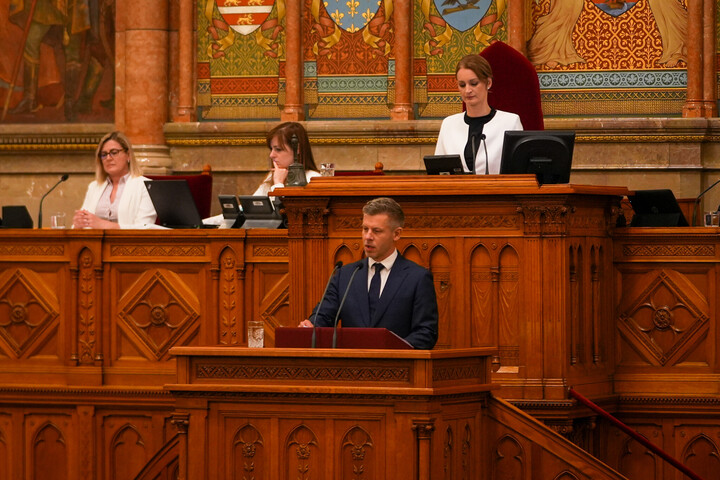 Fotó: MH/Radics Lajos A képviselők tiszteletdíjáról tárgyalt az Országgyűlés