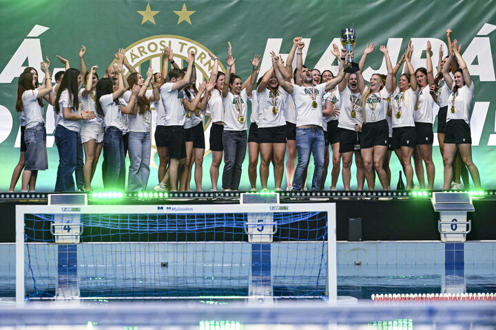 Férfi vízilabda: Története 28. elsőségét gyűjtötte be a Ferencváros
