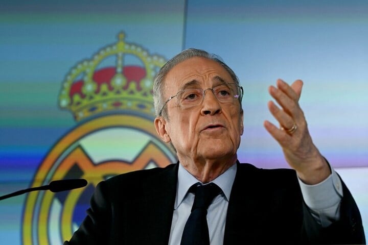 Fotó: AFP/Javier Soriano Florentino Pérez maradt a Real Madrid klubelnöke