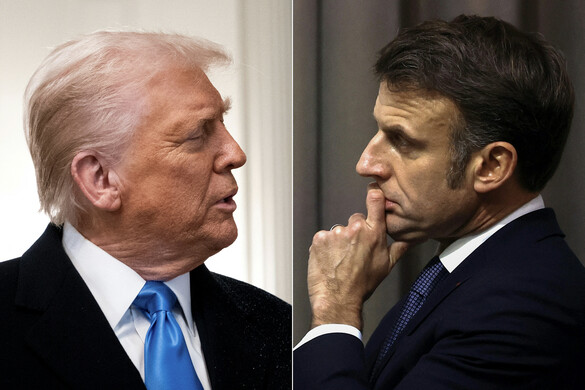 Macron dühös Trump vámfenyegetésére