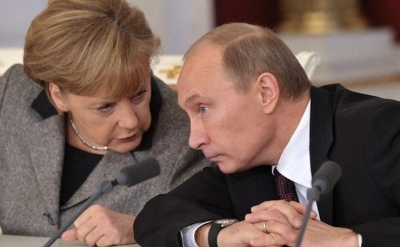 Merkel Putyin