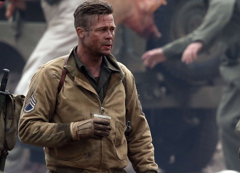 Brad pitt fury