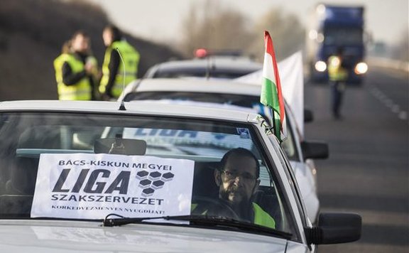 Liga tüntetés 2014.12.15.