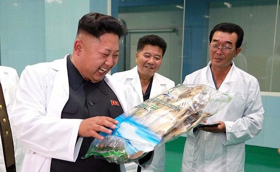 Kim Dzsong Un tanul