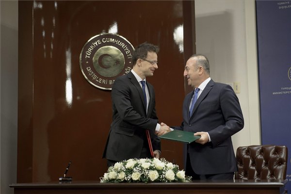 Szijjártó Törökországban 2015.01.26.