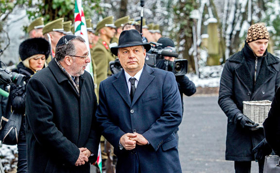Orbán Heisler 576 temető átadás