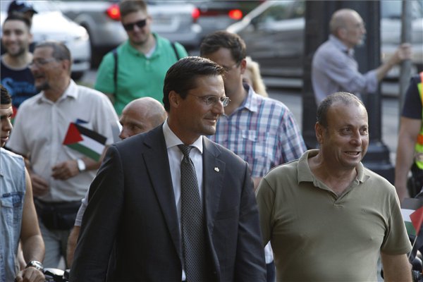 Izrael-ellenes tüntetés