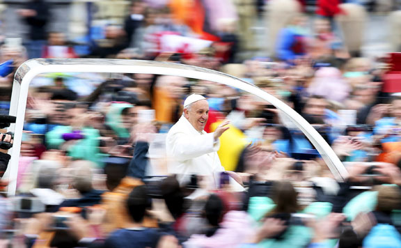 Ferenc pápa 20150407