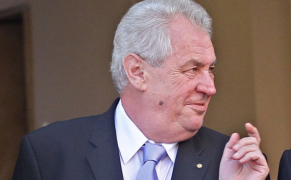 Milos Zeman 20150407
