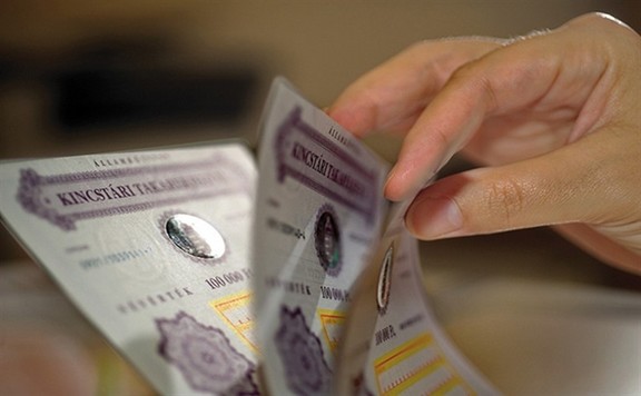A finanszírozási terv szerint jövőre nő a lakossági állampapír-állomány