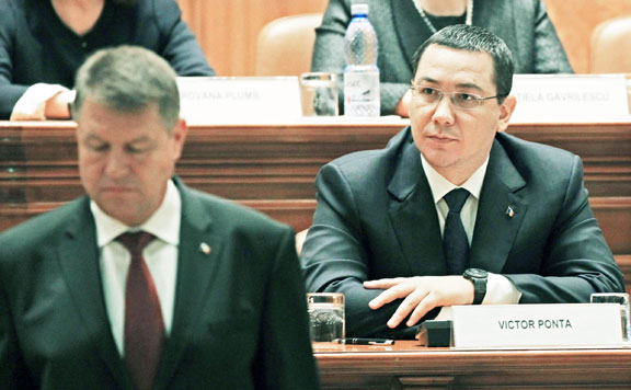 Klaus Johannis és Victor Ponta 20150630
