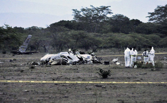 kolumbiai gépbaleset lead