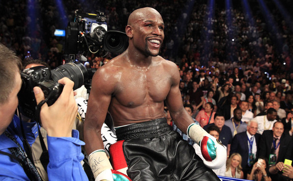 mayweather lead