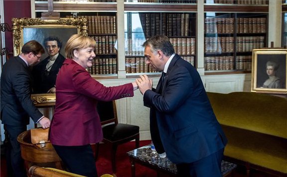 orbán merkel lead