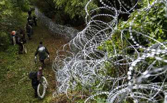 szlovén–horvát-határzár