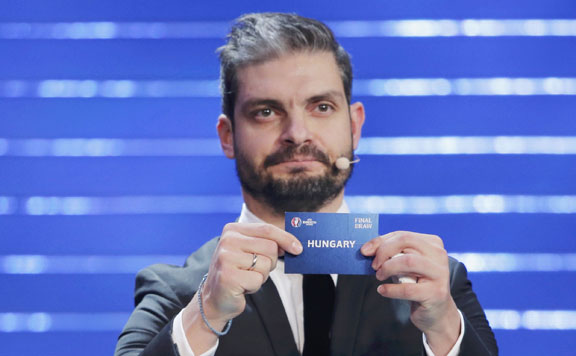 Európa-bajnokság sorsolás 20151214