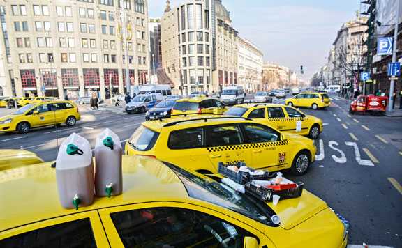 taxisblokád 20160120