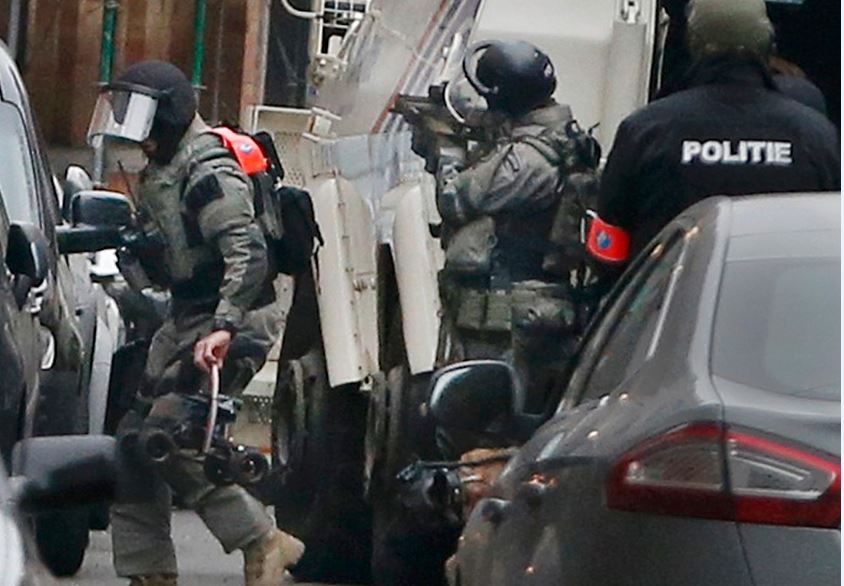 Forrás: mh belga rendőrség reuters