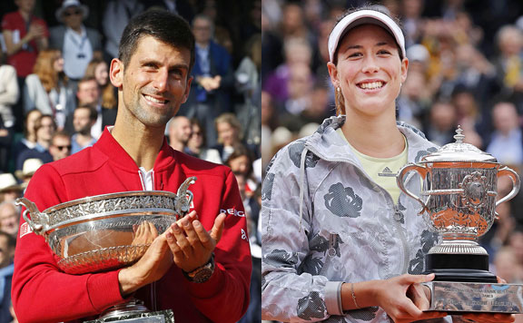 Djokovic és Muguruza 20160606