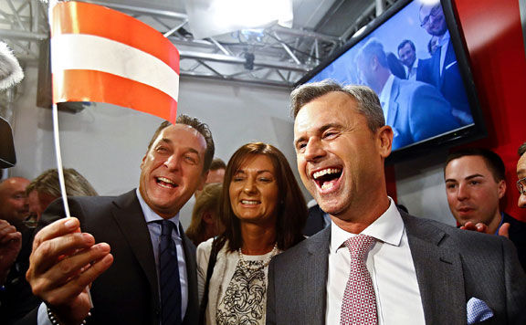 Strache és Hofer 20160823