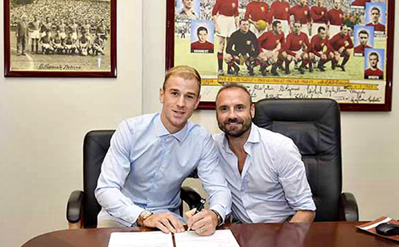 Joe Hart és Gianluca Petrachi 20160901