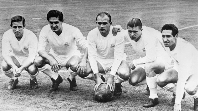 Forrás: mh kopa rial di stefano puskás gento