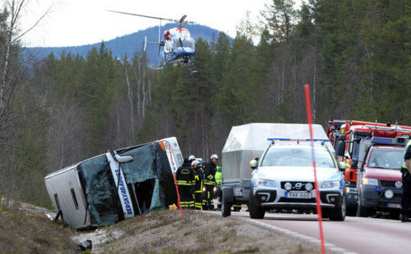 svéd busz