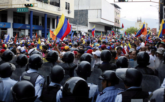 venezuelatüntetés