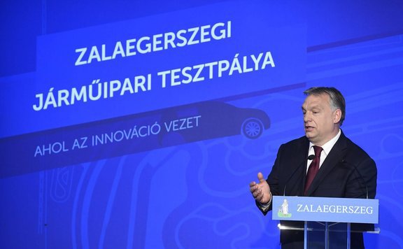 orbán zalaegerszegi tesztpálya