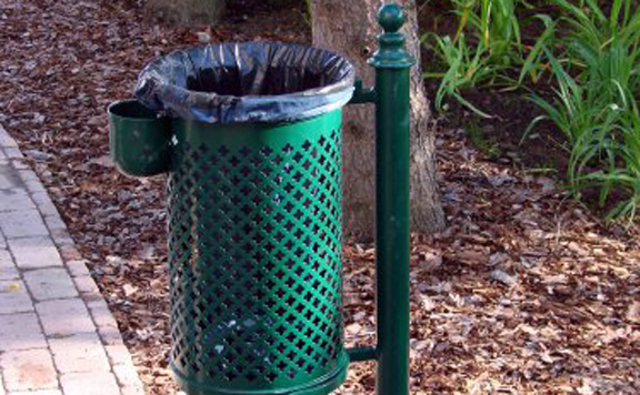 utcai-hulladékgyűjtő