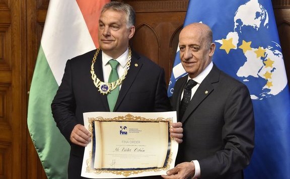orbán fina kitüntetés