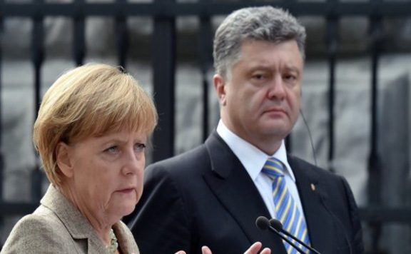 Merkel Porosenko