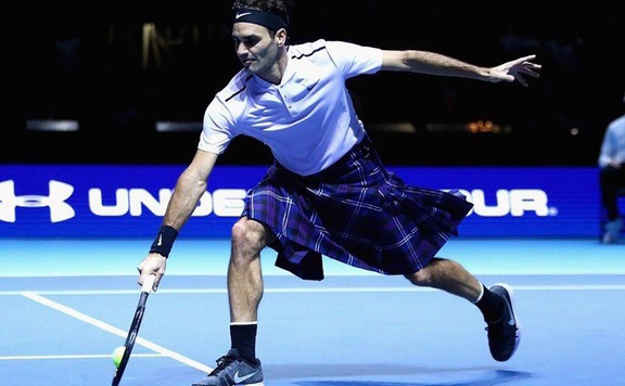 federer szoknya