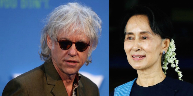 Bob Geldof Visszaadja Kitunteteset Mert Azt Aung Szan Szu Kji Is Megkapta