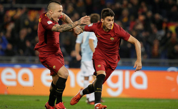 roma lazio perotti nainggolan