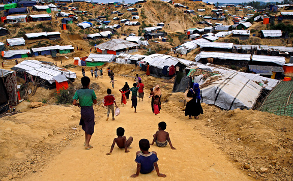 Forrás: mh Rohingják