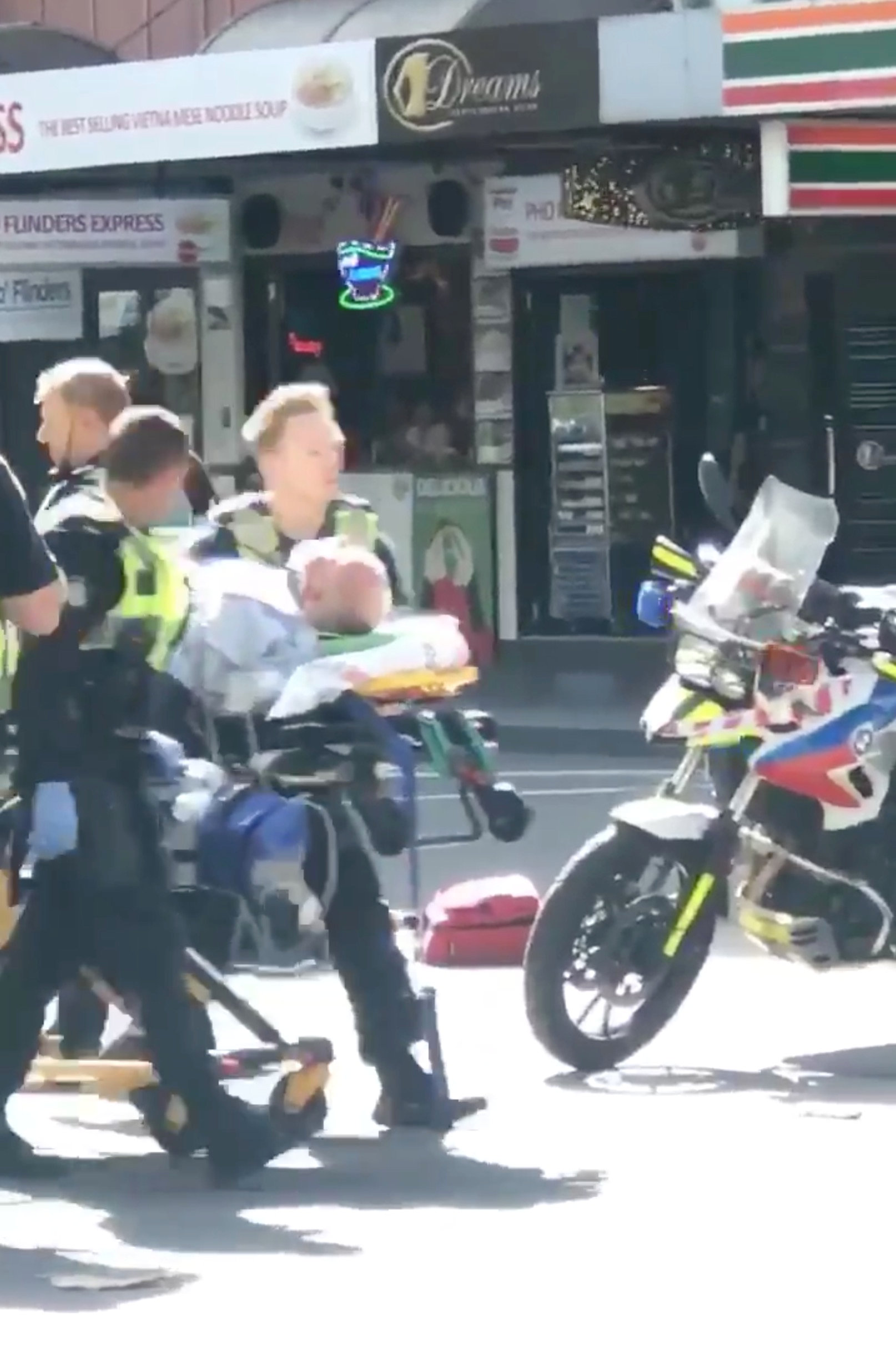 Melbourne - gázolás