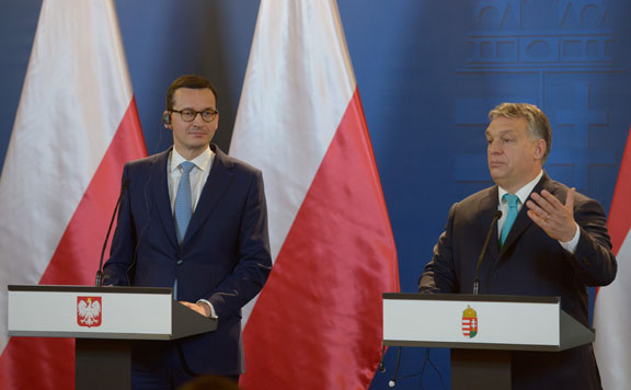 Mateusz Morawiecki és Orbán Viktor 20180104