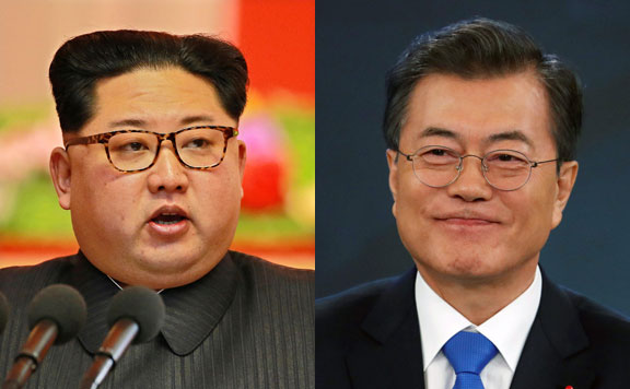Kim Dzsongun és Mun Dzsein 20180209