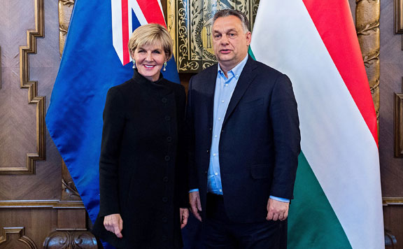 Julie Bishop és Orbán 20180223