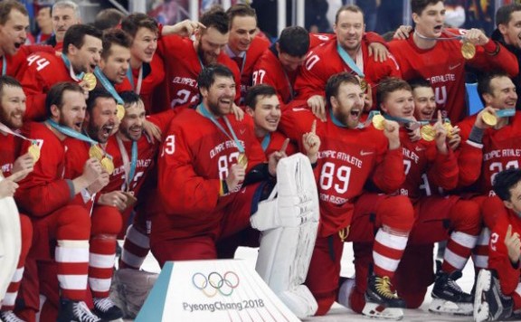 orosz hoki olimpiai arany