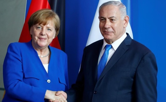 merkel netanjahu
