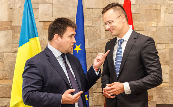 Forrás: mh Pavlo Klimkin és Szijjártó Péter 20180722