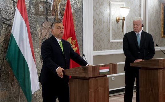 orbán viktor montenegro
